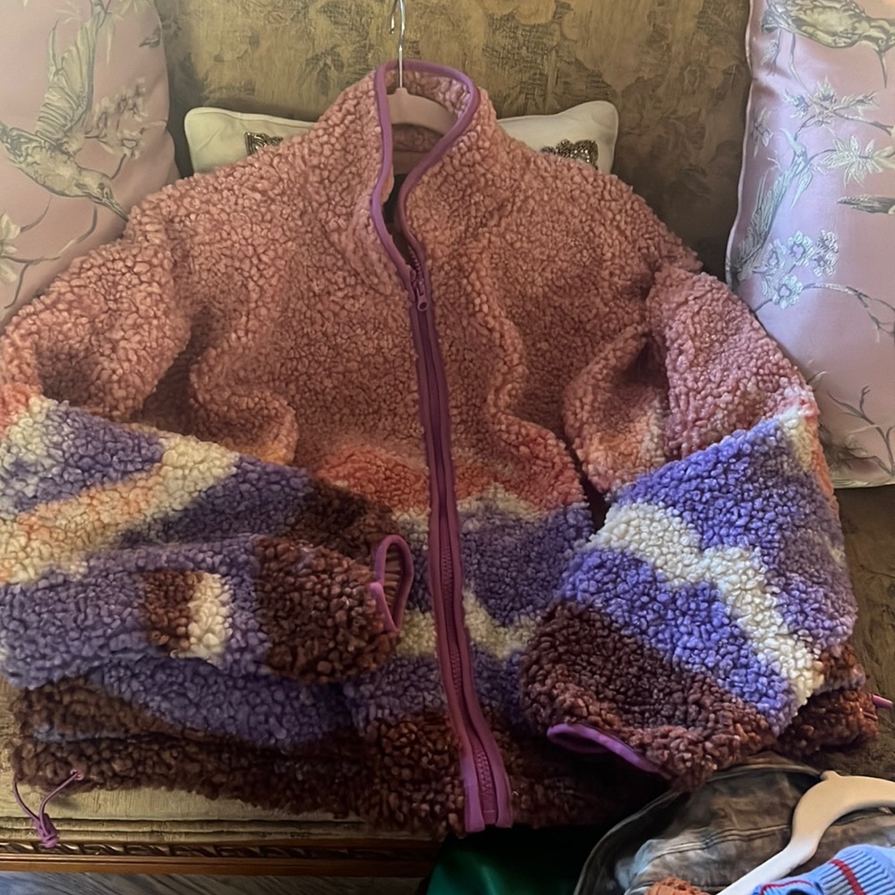 Wild fable, Berber fleece jacket ladies large new fall colors